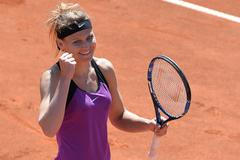 Lucie Šafářová na Prague Open 2016