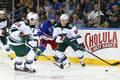 NHL: Minnesota Wild at New York Rangers