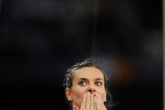 Jelena Isinbajevová na olympiádě v Londýně 2012