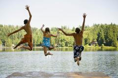 voda léto koupání dovolená rekreace