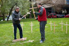 Pietní akt odborů - oběti pracovních úrazů