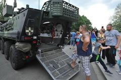 Vojáci USA v kasárnách ve Vyškově - květen 2016