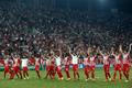 LM, Olympiakos-Atlético: hráči Olympiakosu slaví vítězství