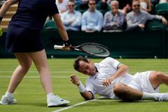 Radek Štěpánek v 1. kole Wimbledonu 2016