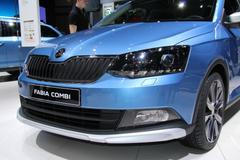 Škoda v Ženevě - Fabia Combi Scoutline příď