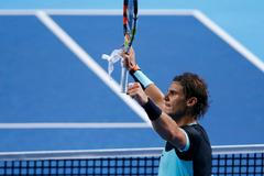 Rafael Nadal na turnaji v Basileji