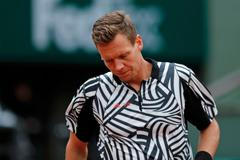 Tomáš Berdych ve čtvrtfinále French Open 2016