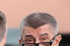 Andrej Babiš na schůzce s prezidentem Zemanem v Lánech