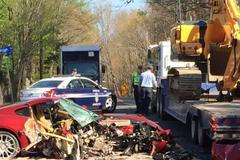 Ferrari 599 nabourané expremiérem Tošovským