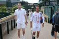 Petr Čech a Radek Štěpánek na Wimbledonu 2016