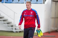 Česká reprezentace na srazu před Eurem 2016