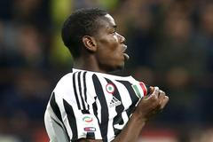 Paul Pogba slaví gól Juventusu