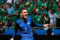 Euro 2016, Francie-Irsko: Antoine Griezmann  slaví gól na 2:1