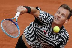 Tomáš Berdych v 2. kole French Open.