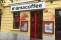 Kavárna Mamacoffee, výhružný nápis