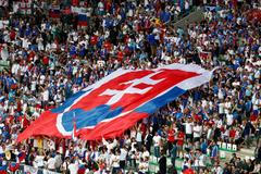 Euro 2016, Slovensko-Anglie: slovenští fanoušci v hledišti