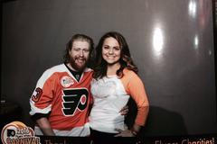 Nicole Warneckeová a Jakub Voráček