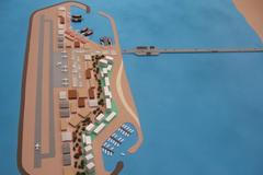 Návrh přístavu v Gaze