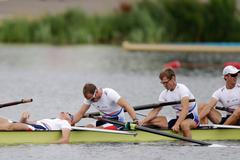 Lehká čtyřka bez kormidelníka (Vraštil, Kopáč, Humpolec, Vetešník)