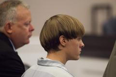 Dylan Roof, střelec z kostela v Charlestonu, čelí trestu smrti.