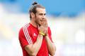 Gareth bale na tréninku Walesu