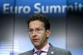 Prezident Euroskupiny Jeroen Dijsselbloem na TK