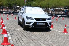 Seat Ateca - jízda mezi kužely