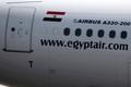 Airbus A320 společnosti EgyptAir