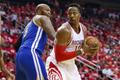 NBA: Playoffs-Golden State Warriors at Houston Rockets, Dwight Howard