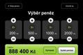 Air Bank - volba bankovek v bankomatu