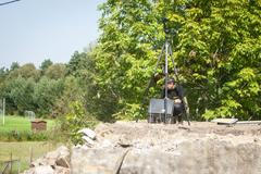 Zřícený most ve Vilémově