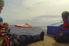 Evakuace posádky Vichr III