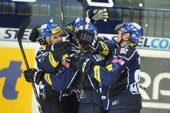 Radost hokejistů Kladna