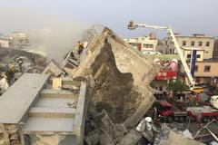 Zemětřesení na Tchaj-wanu. Ilustrační foto