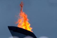 Olympijský oheň v Soči