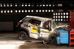 Crash test minivozy Indie-2016