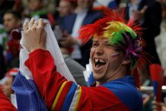 MS 2016, Rusko-Dánsko: ruský fanoušek