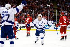 NHL: Stanley Cup Playoffs-Tampa Bay Lightning at Detroit Red Wings, Ondřej Palát