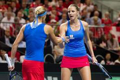 Fed Cup: Karolína Plíšková a Lucie Hradecká