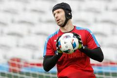 Euro 2016, český trénink: Petr Čech