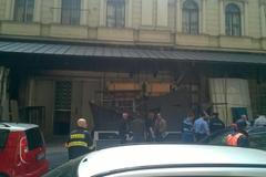 požár Mahenova divadla v Brně