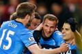Harry Kane slaví gól Tottenhamu