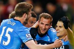 Harry Kane slaví gól Tottenhamu