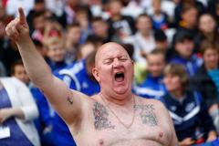 Euro 2016: Anglie-Wales: fanoušek Anglie