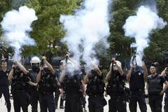 Protesty v Turecku - Ankara