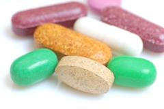 Potravinové doplňky, léky, ilustrační foto