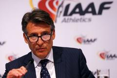 Prezident IAAF Sebastian Coe