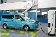 Nissan e-nv200 - dobíjení