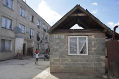 romská osada u Velké Lomnice