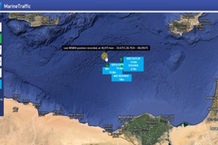 YT MS804 záchranné operace ve Středozemním moři